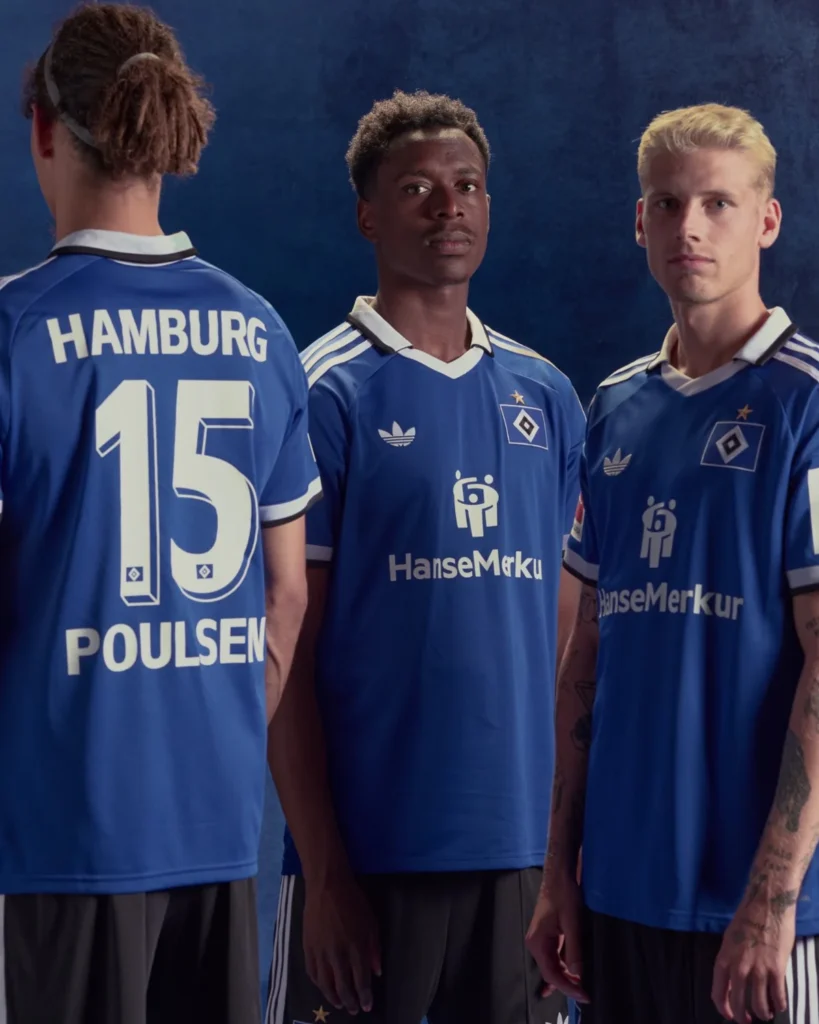 El Hamburger SV rinde homenaje al Volksparkstadion y a los años 80 en sus camisetas 2026-2027