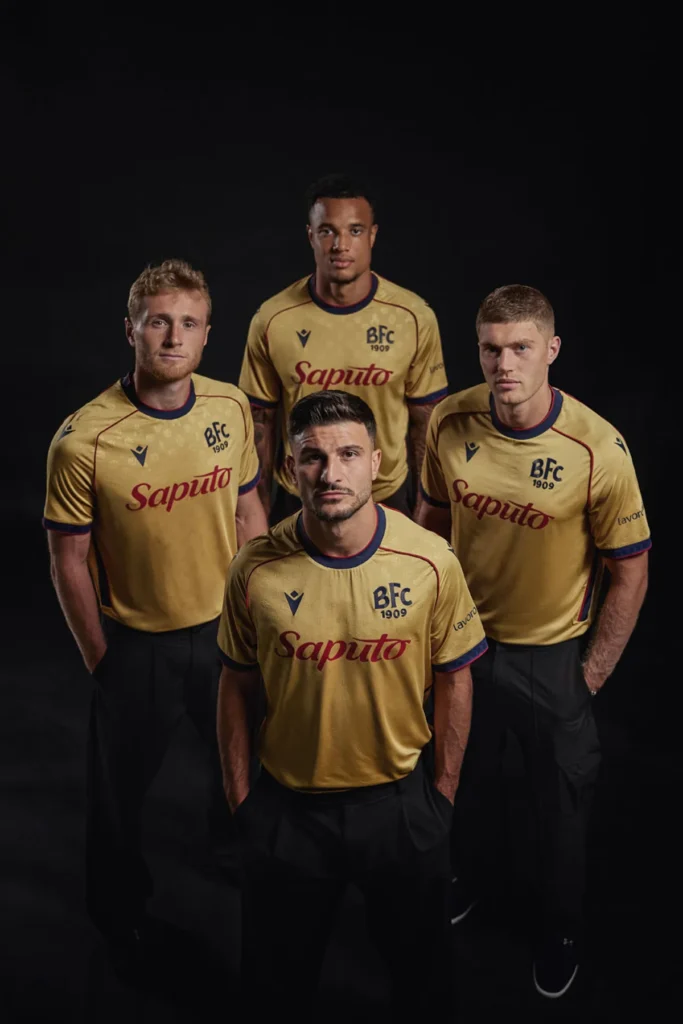 La tercera camiseta del Bologna 2026-2027 rinde homenaje al centenario del Dall'Ara