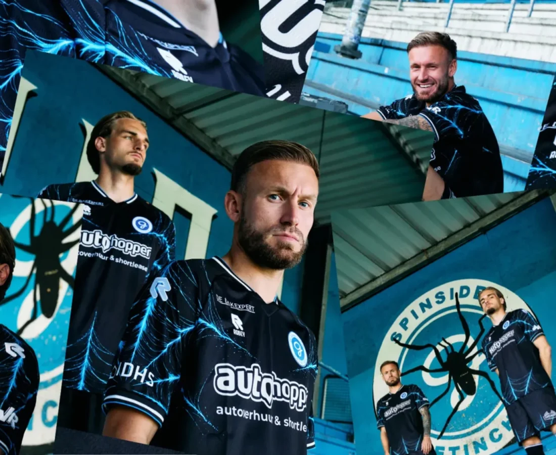 La tercera camiseta del De Graafschap 2026-2027 rinde homenaje a la Spinnekop