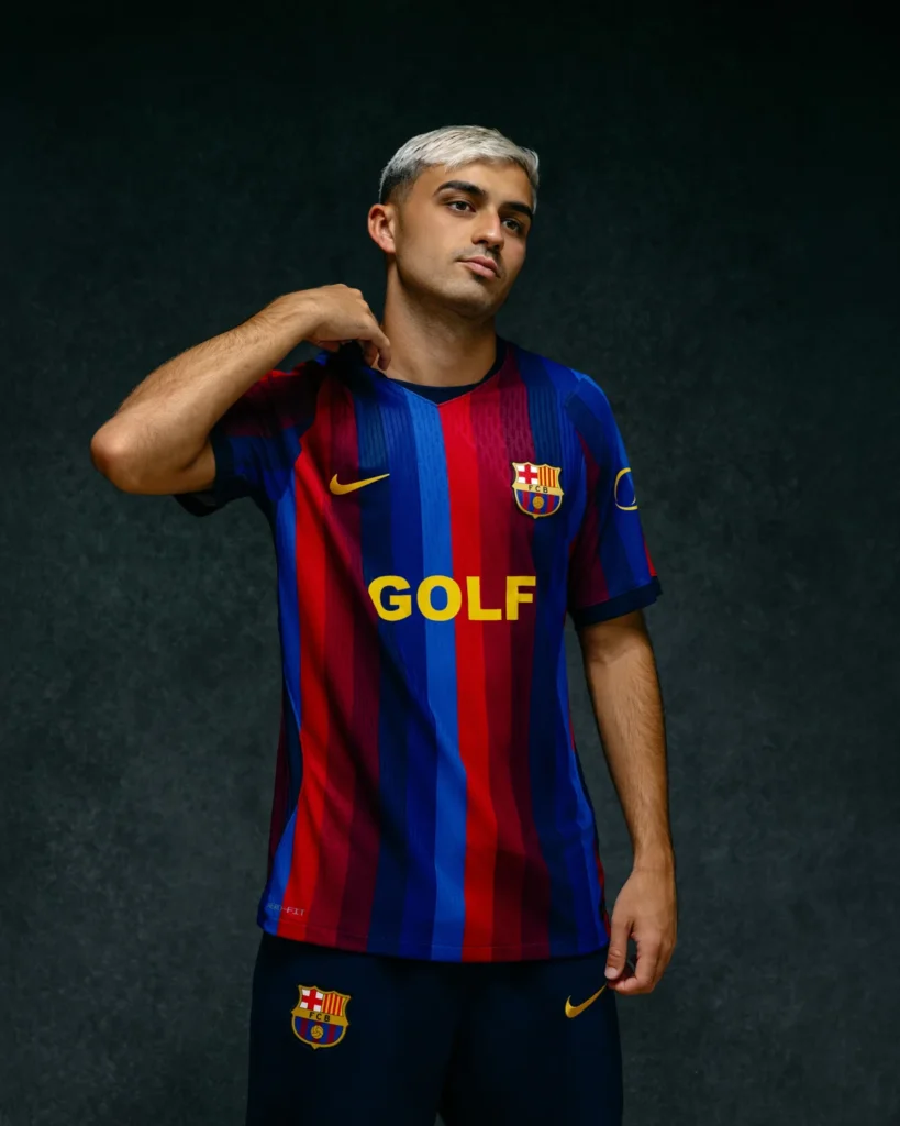El FC Barcelona y Spotify estrenan la camiseta GOLF WANG de Tyler, The Creator para El Clásico