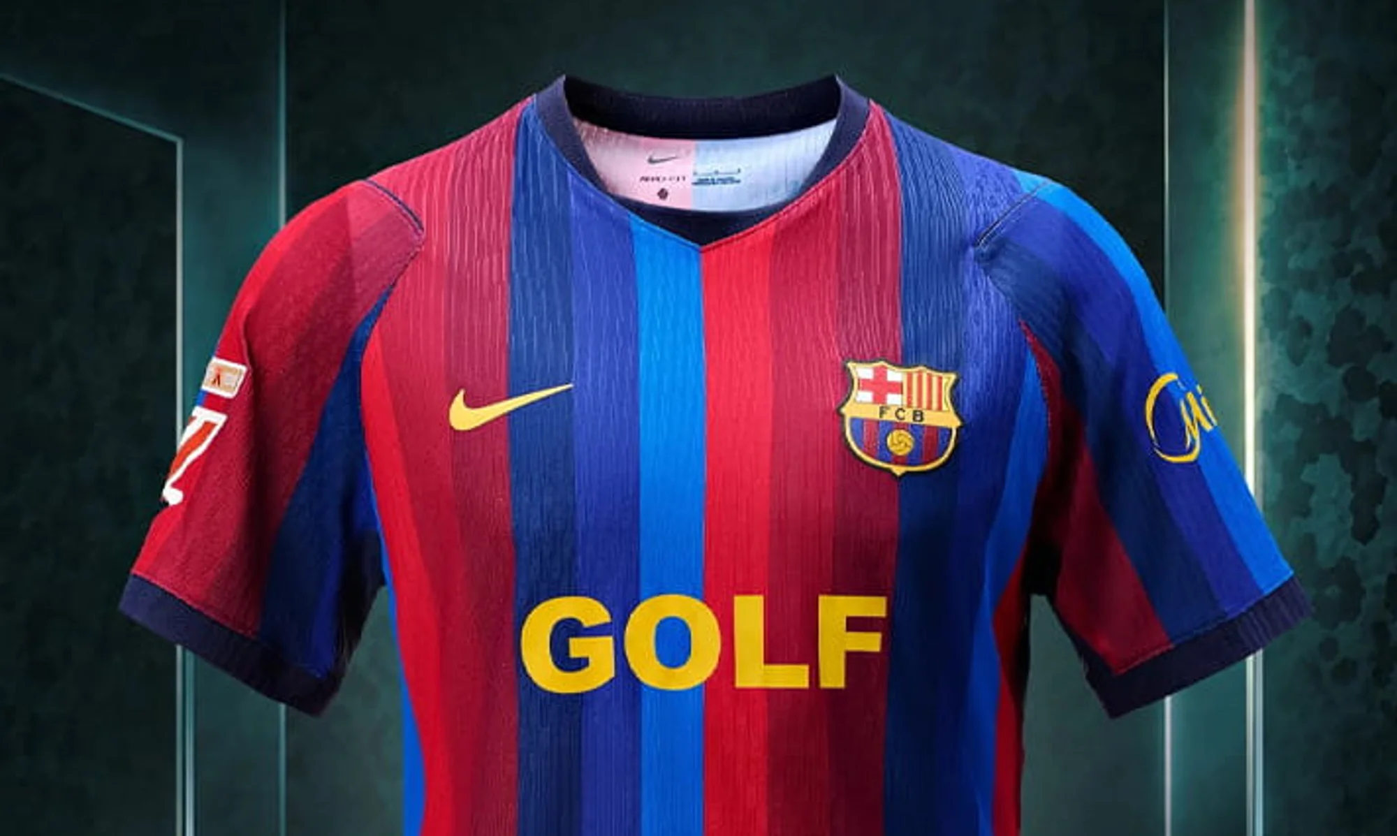 El FC Barcelona y Spotify estrenan la camiseta GOLF WANG de Tyler, The Creator para El Clásico