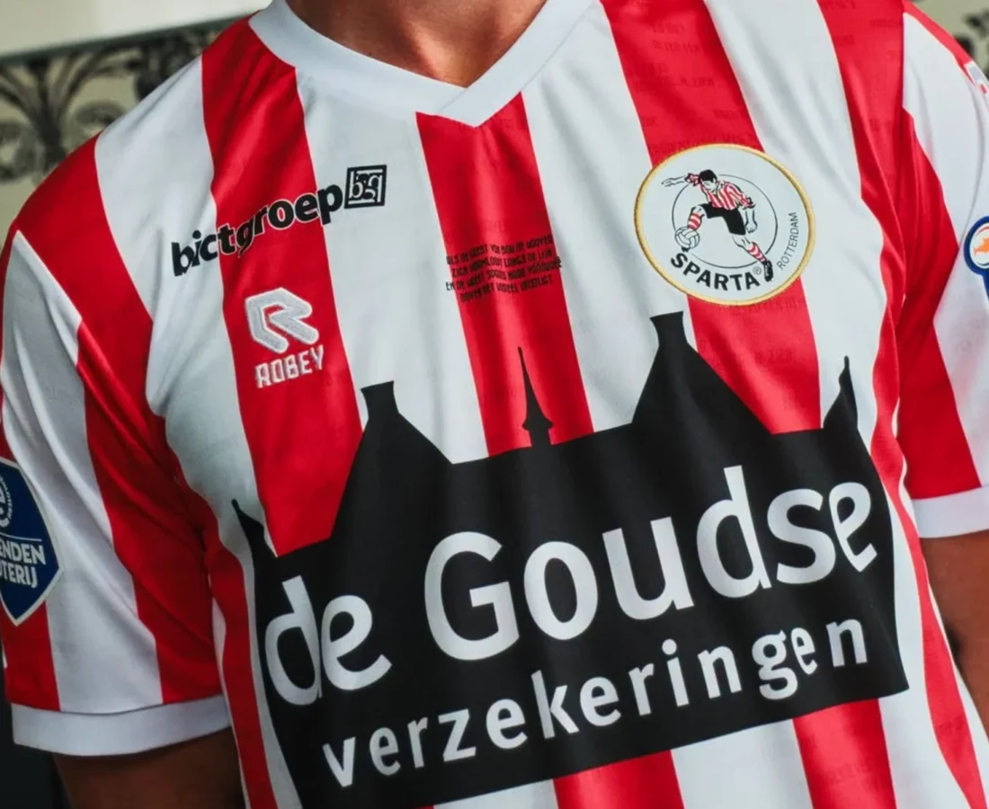El Sparta Rotterdam lanza una camiseta especial por los 110 años de Het Kasteel