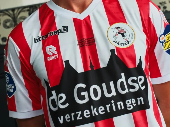 El Sparta Rotterdam lanza una camiseta especial por los 110 años de Het Kasteel